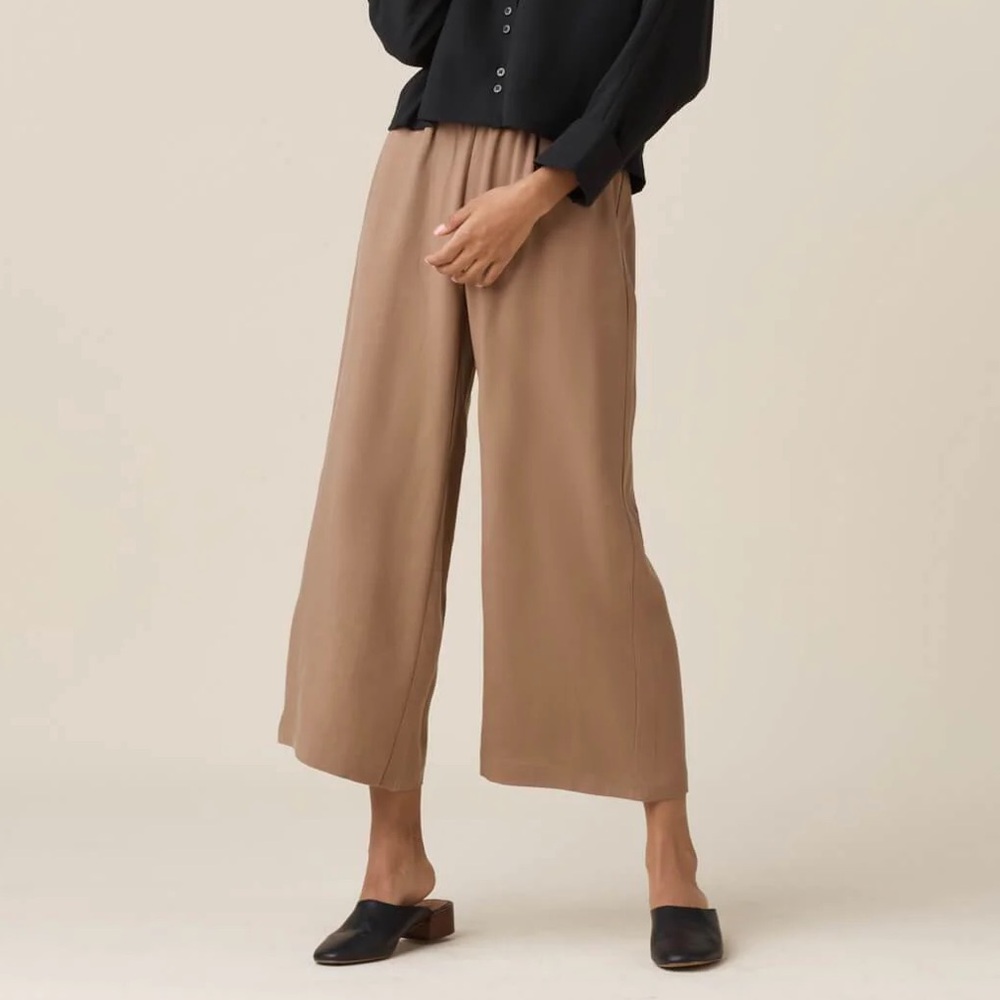 Vetta Wide Leg Crop Pant Haven Medium NWT